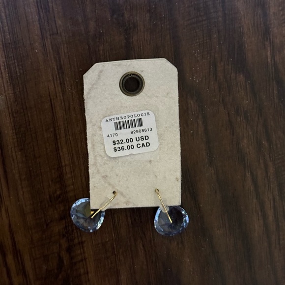 Anthropologie floating gemstone earring - Picture 5 of 13